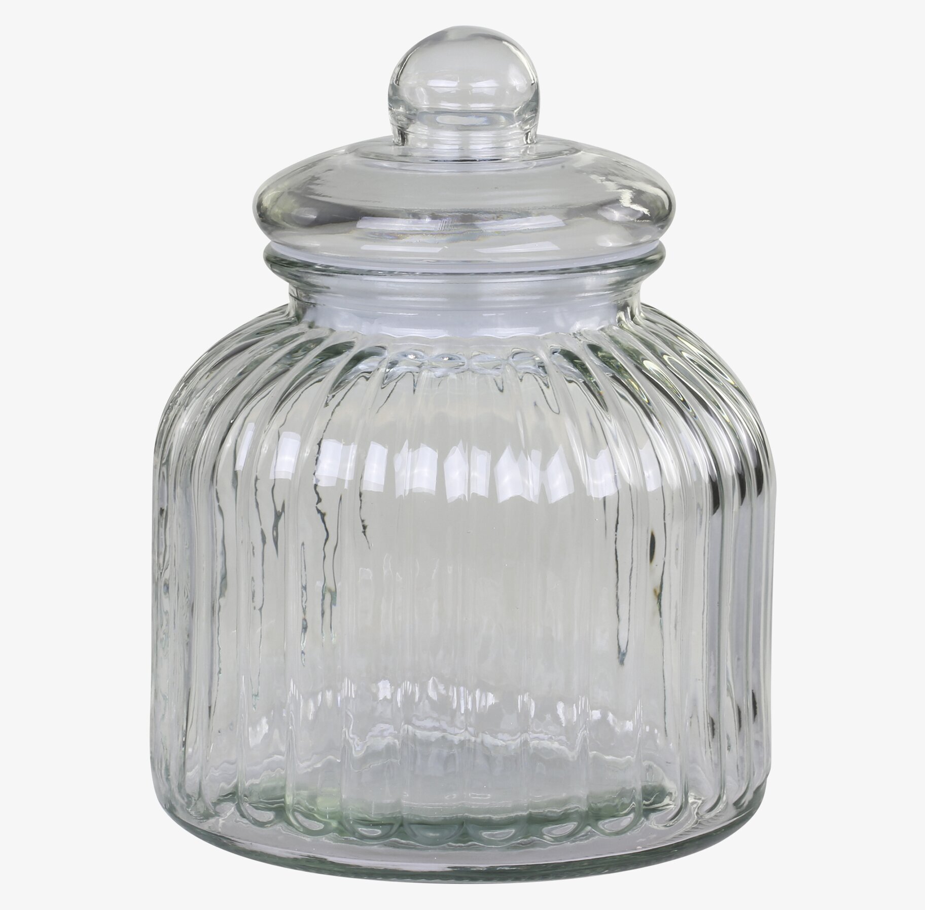 Glasburk Med Lock S från Chic Antique med reliefmönster