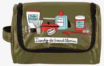 Bild av grön necessär för stilfull och praktisk grooming