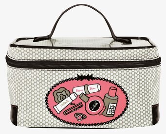 Bild av elegant och praktisk kosmetikväska med mönster