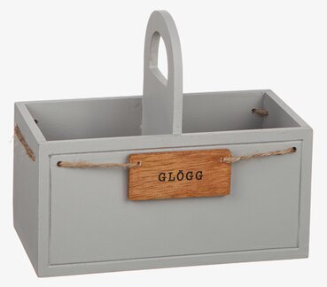 Trälåda Glögg från Different Design i robust trä med gravyr