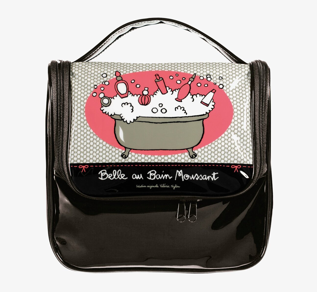 Bild av hängande necessär med elegant och praktisk design