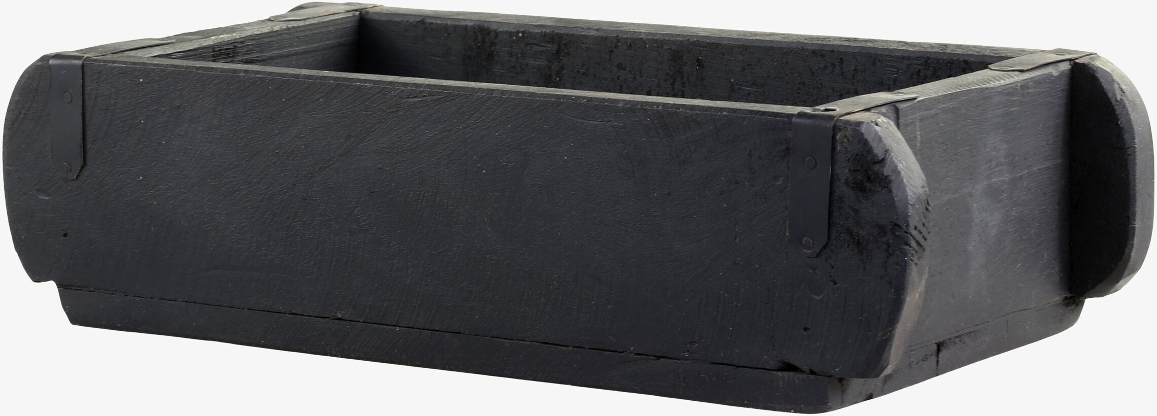 Bild av robust och funktionell antiksvart plåtburk