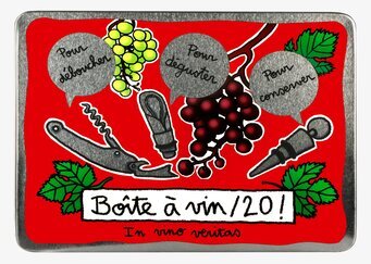 Plåtburk Vinöppnare med tillbehör från Derriére la porte