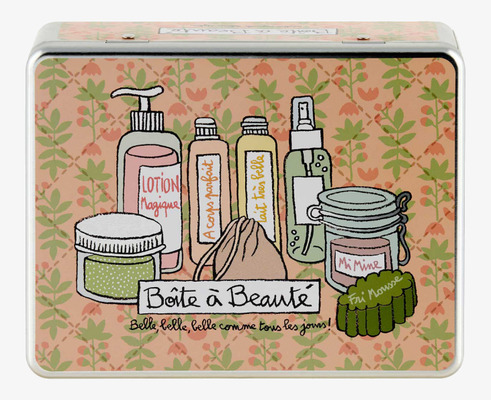 Plåtburk Skönhet från Derrière la porte med livlig design