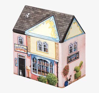 Plåtburk Hus Sweet Shop Stor från Bromma Kortförlag