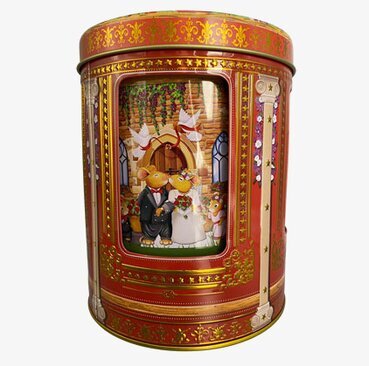 Plåtburk Speldosa Romeo & Julia från Bromma Kortförlag