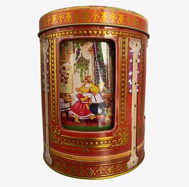 Plåtburk Speldosa Romeo & Julia från Bromma Kortförlag