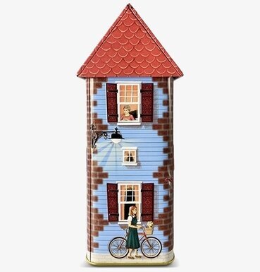 Plåtburk Townhouse Tea & Coffee från Bromma Kortförlag