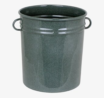 Redskapsburk Ingrid Grön från Strömshaga med handtag