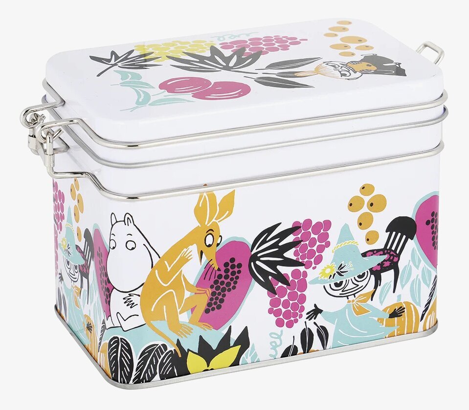 Plåtburk Te Mumin Papaya från Moomin by Martinex med frukter