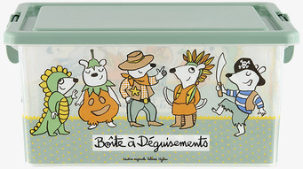 Förvaringslåda Leksaker/Maskerad Grön från Derriére la porte