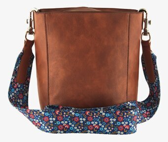 Väska Med Axelrem från Derriére la porte i brun syntetläder