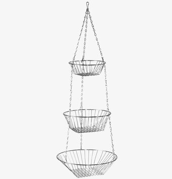 Foto av konstfulla och funktionella hängande korgar