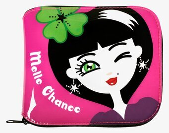 Bild av färgglad folding bag med unik och lekfull design