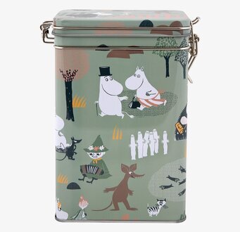 Kaffeburk - Mumin Skogsutflykt Grön från Moomin by Martinex
