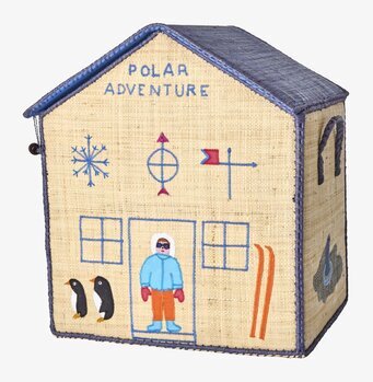 Bild av förvaringsburk med polaräventyrstema