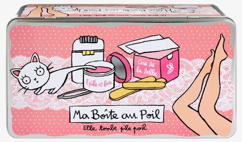 Plåtburk Skönhetsvård Rosa från Derriére la porte