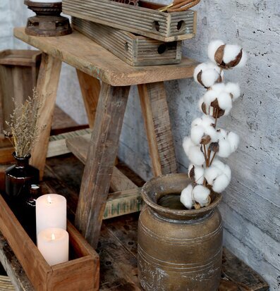 Bild av rustik och harmonisk inredning med ljus