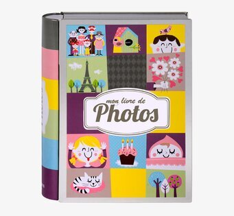 Plåtburk Fotobok från Derriére la porte med livfull design