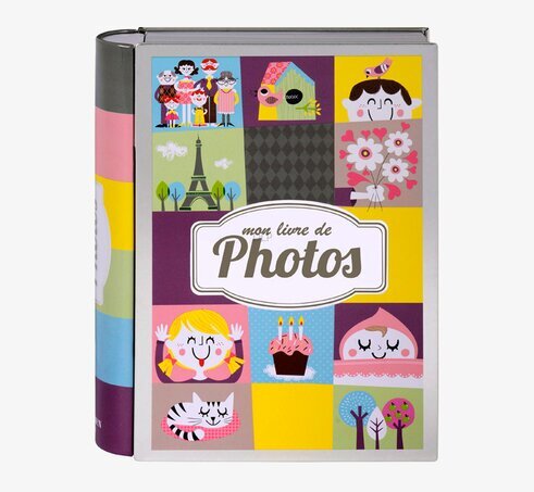 Plåtburk Fotobok från Derriére la porte med livfull design