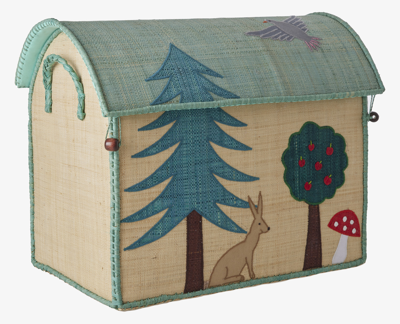 Bild av charmig förvaringslåda med skogstema