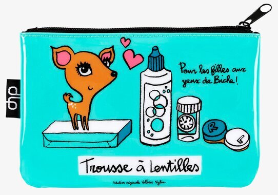 Väska för linser från Derrière la porte med hjortillustration