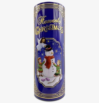 Plåtburk/Bokburk - Heavenly Christmas från Bromma Kortförlag