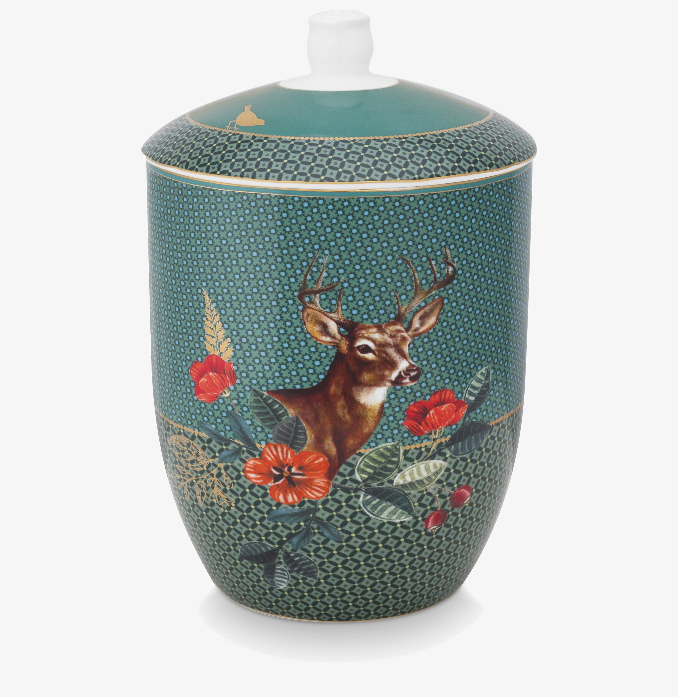 Porslinsburk Winter Wonderland Green från PIP Studio