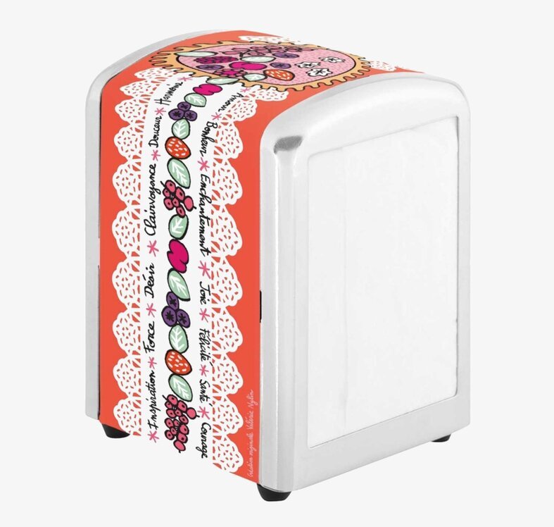 Servettställ Chic från Derriére la porte med färgglad design