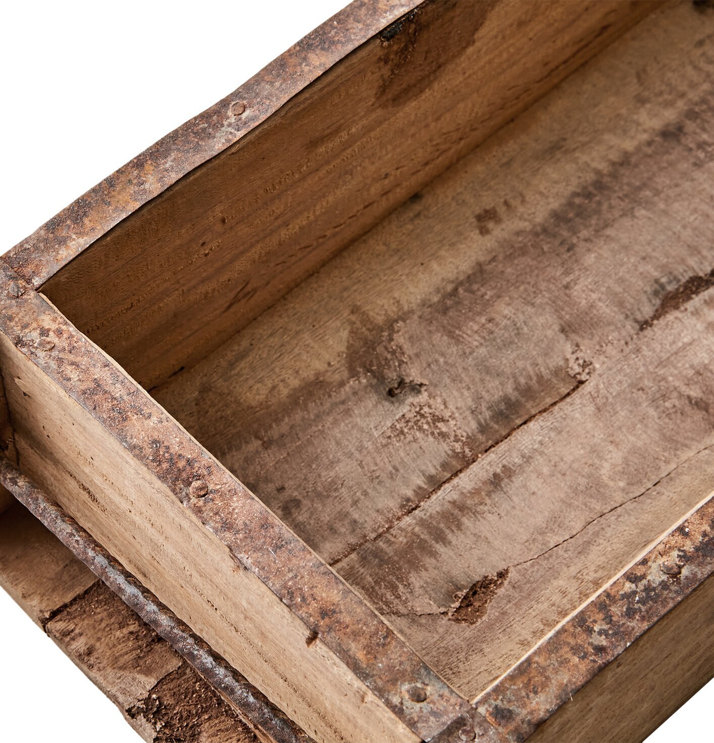 Tegelstensform - Trälåda från Affari med rustik design