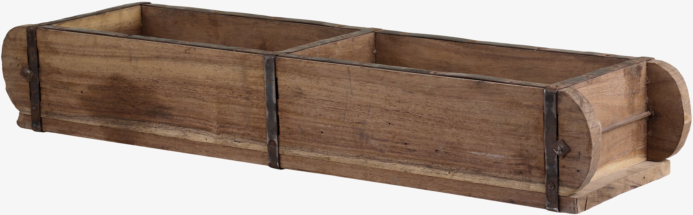 Murstensform - Trälåda från Chic Antique i rustikt naturträ