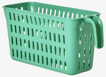 Bild av grön plastbox för praktisk förvaring