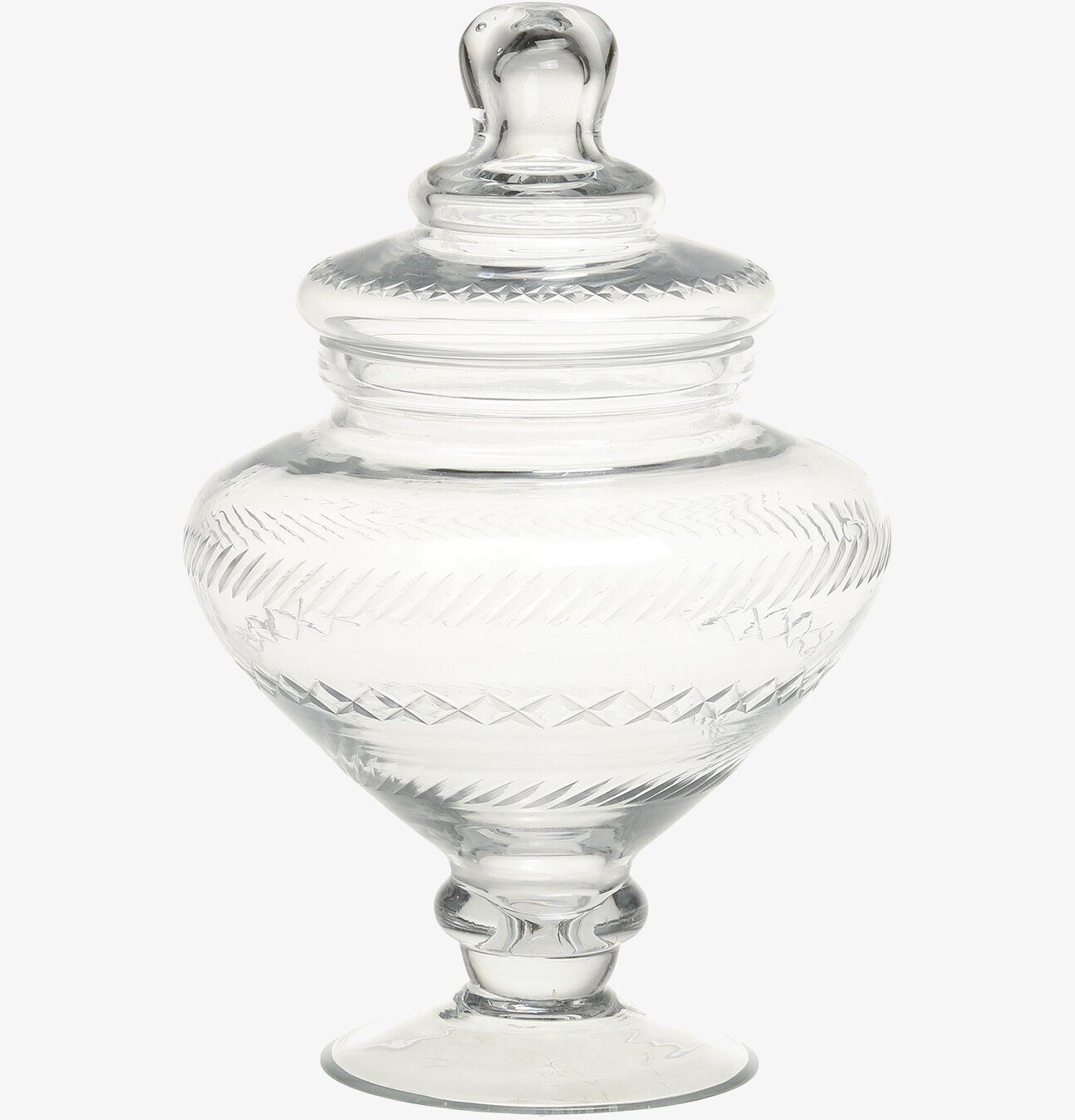 Bild av elegant glaskruka med tidlös design