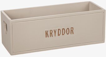 Bild av stilren och funktionell trälåda för kryddor