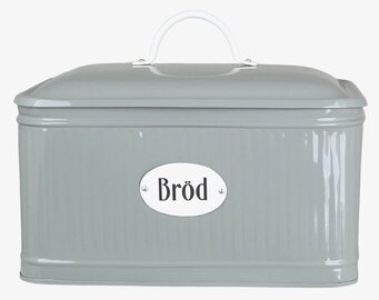 Plåtburk Bröd Grön från Strömshaga i klassisk design