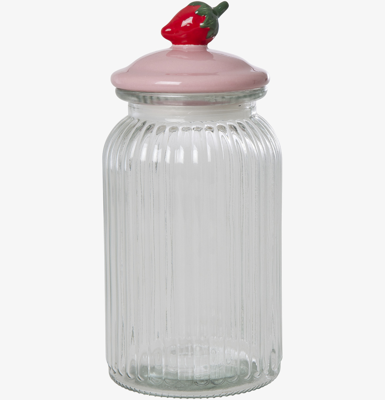 Bild av glasburk med kreativ och funktionell design