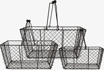 Bild av eleganta och praktiska nätkorgar för hemmet