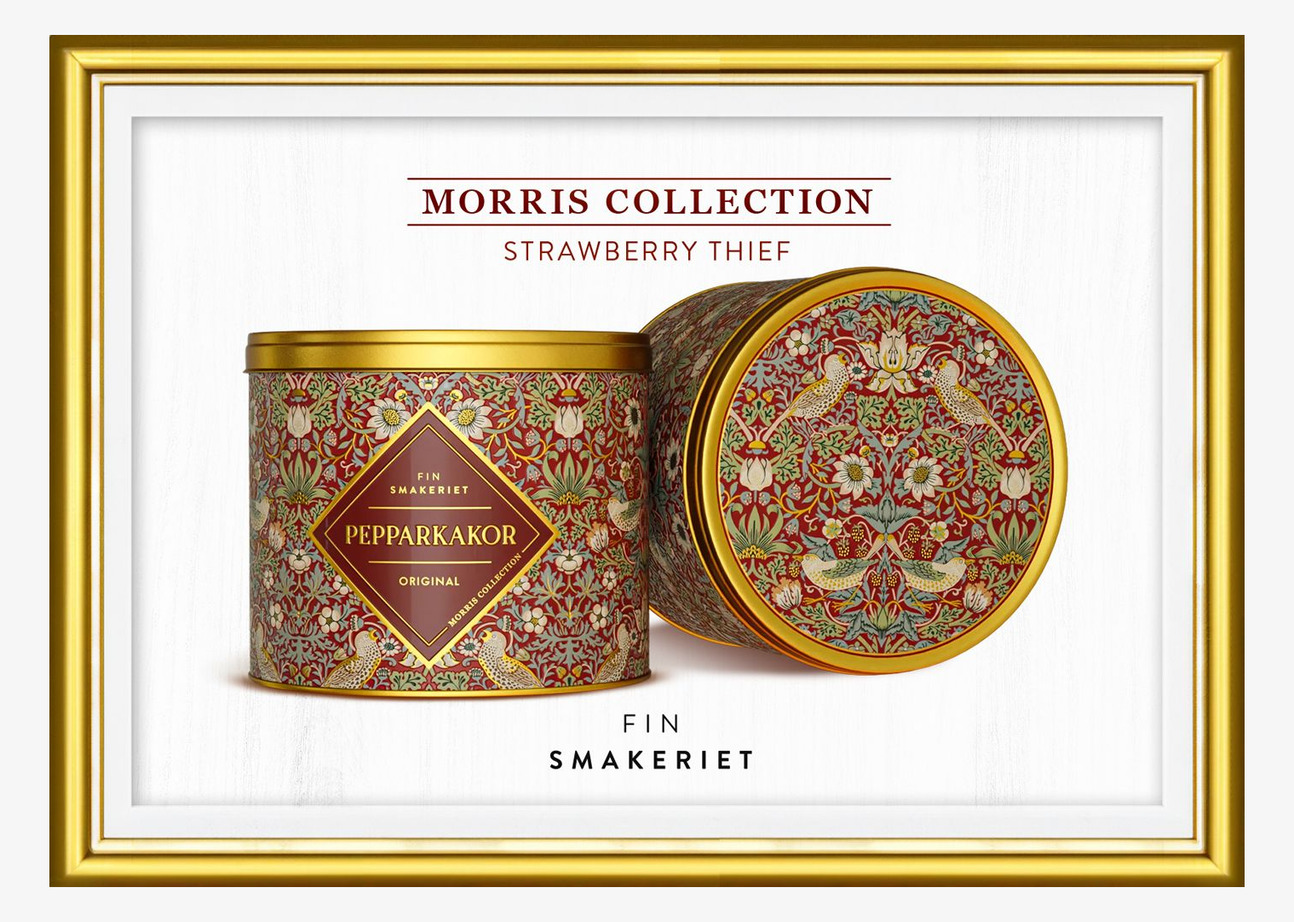 Pepparkakor Morris 430 Gram från Finsmakeriet i metallburk