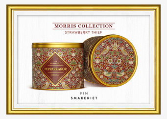 Bild av elegant plåtburk med lyxig design och mönster