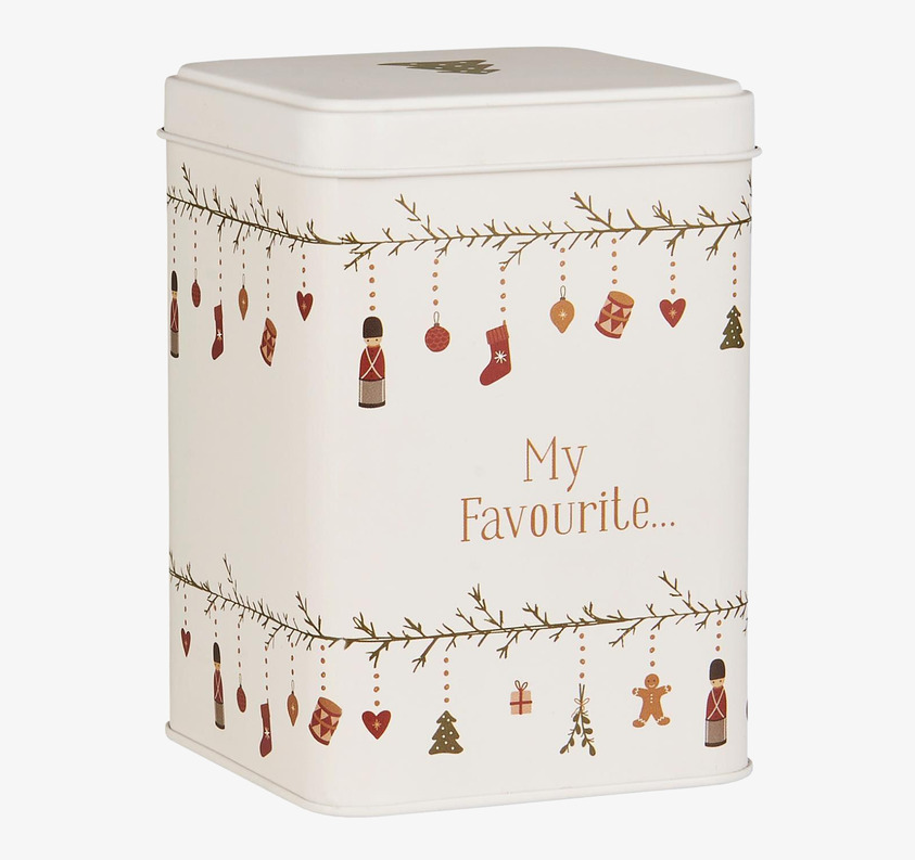 Plåtburk My Nostalgic från IB Laursen med julmotiv