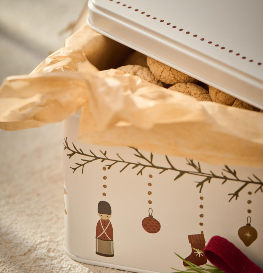 Plåtburk My Nostalgic från IB Laursen med juldekorationer