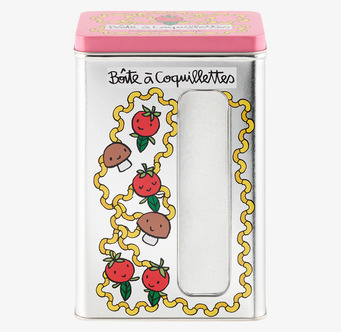 Plåtburk Pasta Rosa Derriére la porte Plåtburkar Metallburkar