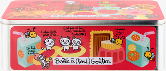 Plåtburk Mellanmål/Snacks Derriére la porte Plåtburkar Metallburkar