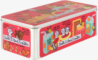 Plåtburk Mellanmål/Snacks Derriére la porte Plåtburkar Metallburkar