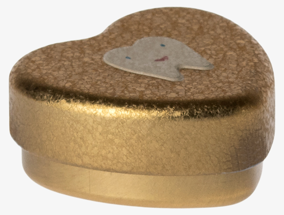 Plåtburk My Tooth Box Gold Maileg Plåtburkar Metallburkar