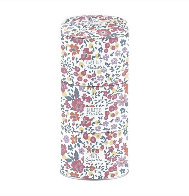 Plåtburk Håraccessoarer Derriére la porte Plåtburkar Metallburkar