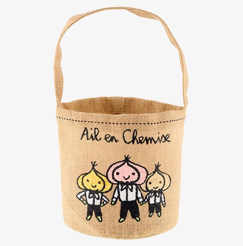 Förvaringspåse Jute Vitlök Derriére la porte Förvaringspåsar