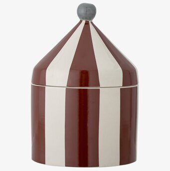 Bild av stilren förvaringsburk med konformat lock