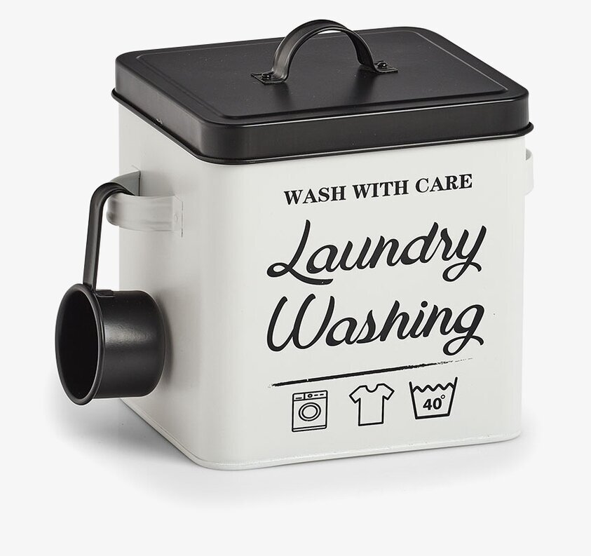 Plåtburk Tvättmedel Zeller Plåtburkar Metallburkar