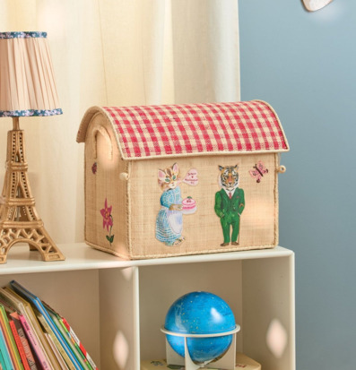 Bild av charmig och eklektisk inredningsdetalj hemma